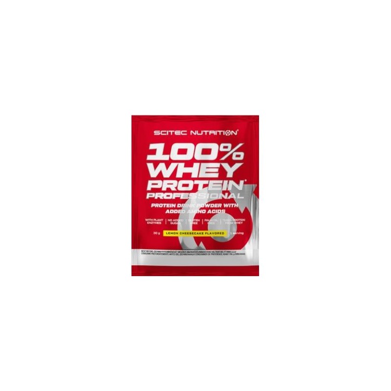 100% Whey Protein 30G Limon-Tarta De Queso Scitec Nutrition