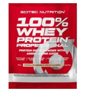 100% Whey Protein 30G Crema De Galleta De Choco Scitec Nutrition