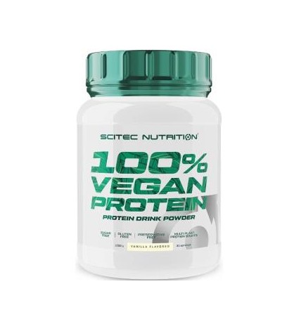 100% Vegan Protein 1000G Vainilla Scitec Nutrition