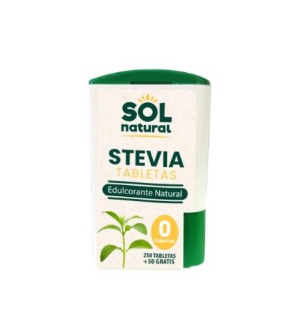Stevia En Tabletas 300 Tab. Sol Natural