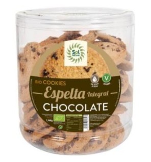 Cookies Espelta Con Chocolate Bio 1360 G Sol Natural