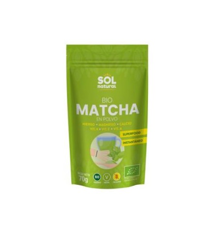 Matcha En Polvo Bio 70 G Sol Natural
