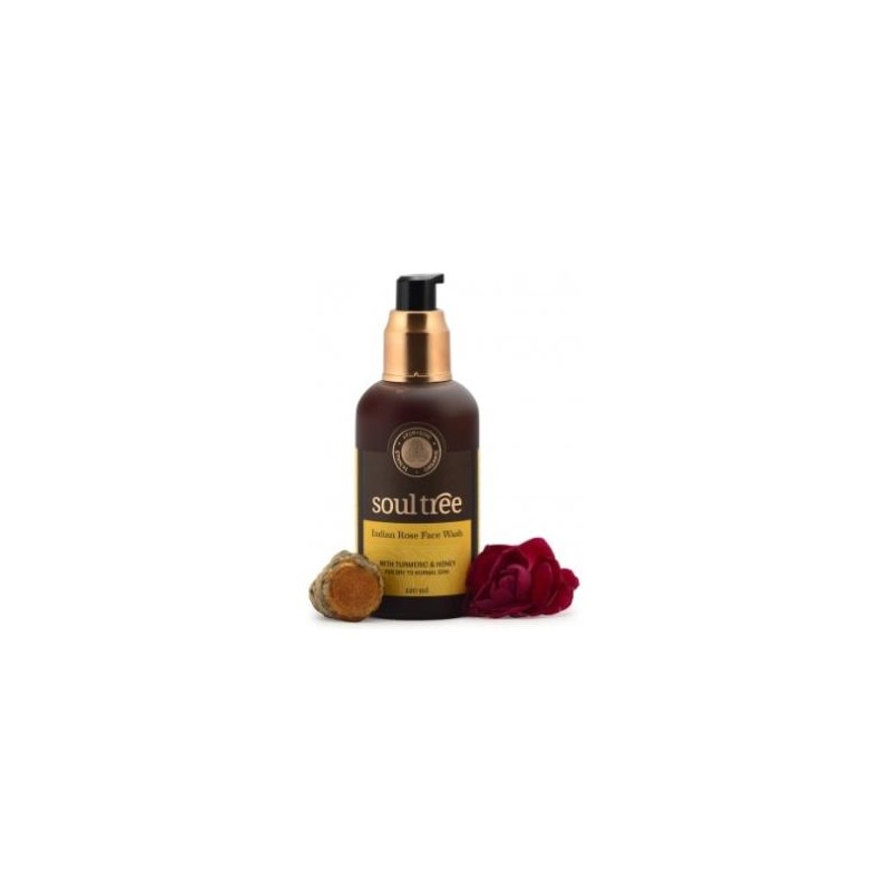 Gel Limpiador Facial Rosas Y Curcuma 120 Ml Soultree Gel Limpiador Facial Rosas Y Curcuma 120 Ml Soultree