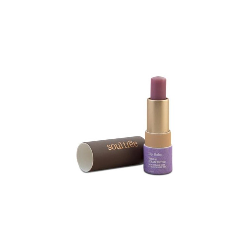 Balsamo Labial Viola Y Kokum Nutritivo 3,5 Gramos Soultree Balsamo Labial Viola Y Kokum Nutritivo 3,5 Gramos Soultree