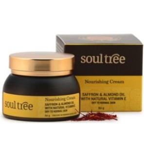 Crema Facial Nutritiva Con Azafran 60 Gramos Soultree