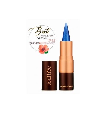 Lapiz De Ojos Kajal Azul Indico. Soultree