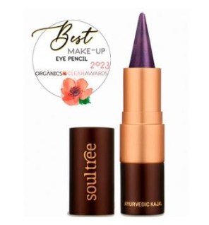 Lapiz De Ojos Kajal Morado Berenjena. Soultree