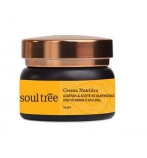 Crema Facial Nutritiva  Con Azafran 25 Gramos Soultree