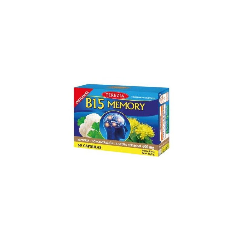 B15 Memory 60 Capsulas Terezia B15 Memory 60 Capsulas Terezia