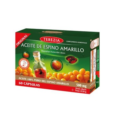 Aceite De Espino Amarillo 60 Capsulas Terezia