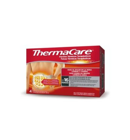 Thermacare Parche Zona Lumbar Y Cadera 4Ud. Thermacare