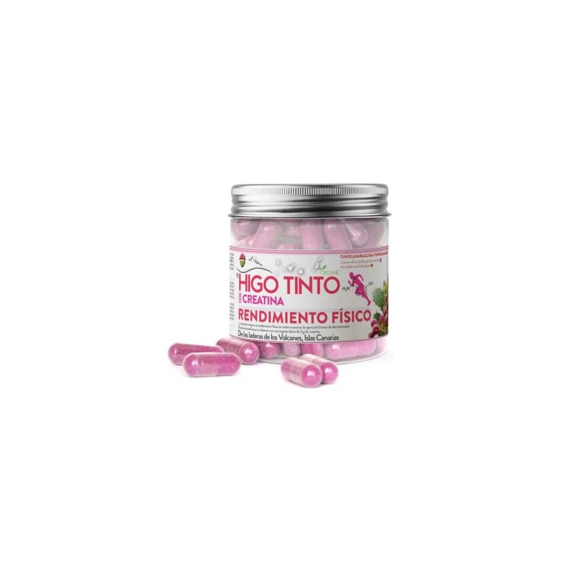 Higo Tinto Con Creatina 90 Capsulas Tuno Canarias