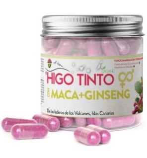 Higo Tinto Con Maca Y Ginseng 90 Capsulas Tuno Canarias