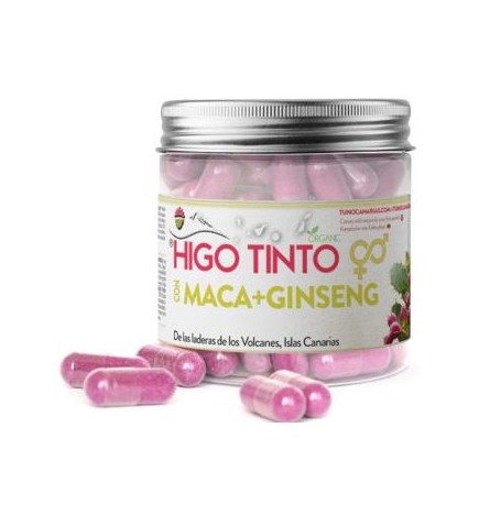 Higo Tinto Con Maca Y Ginseng 90 Capsulas Tuno Canarias
