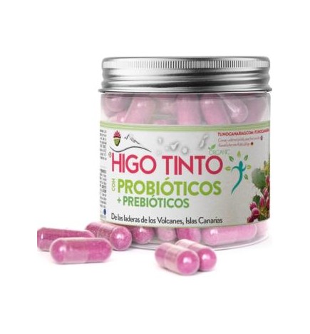 Higo Tinto Probioticos Y Prebioticos 90 Capsulas Tuno Canarias