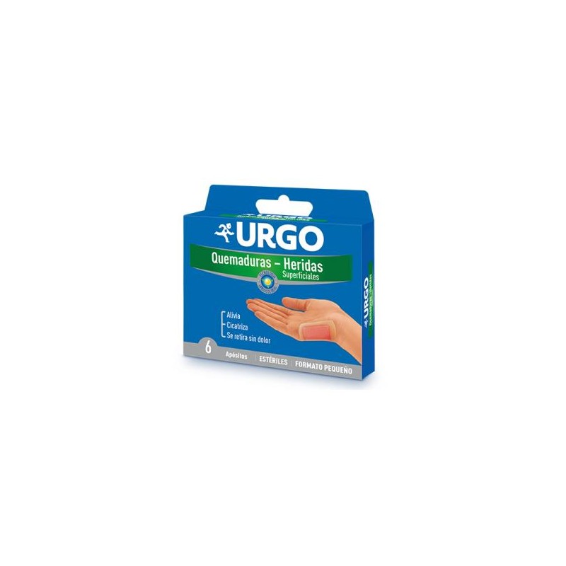 Urgo Quemaduras 5X7Cm 6 Apositos Urgo Urgo Quemaduras 5X7Cm 6 Apositos Urgo