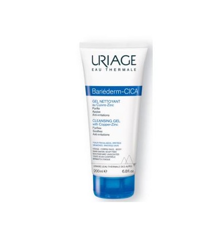 Bariederm Cica Gel Limpiador 200 Ml Uriage