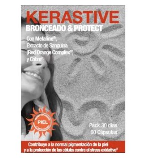 Kerastive Bronceado Y Protect 60 Capsulas Vaminter
