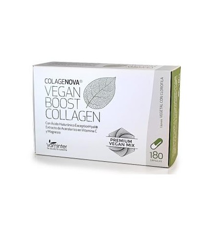Colagenova Vegano Colageno Boost 180 capsulas Vaminter