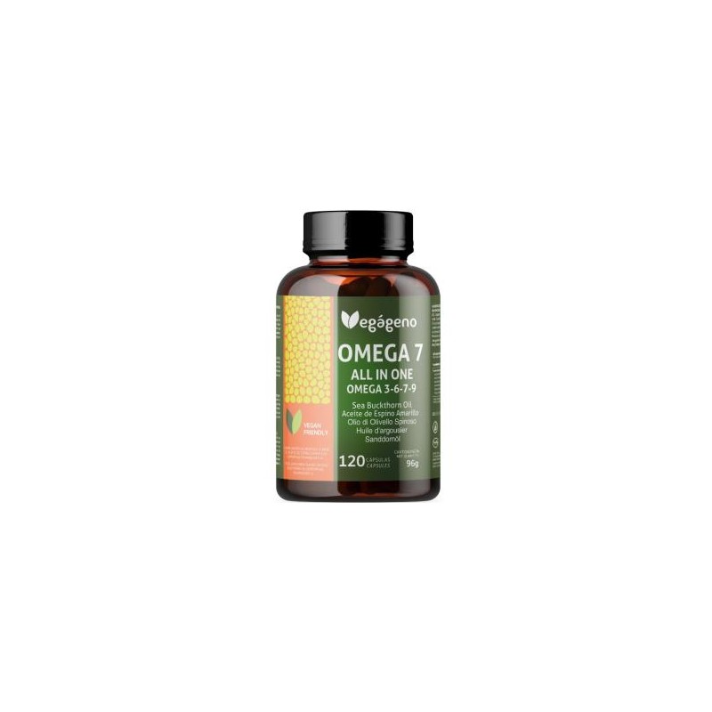 Omega 7 All In One Omega 3 6 7 9 Aceite De Espino Amarillo 1 Vegageno