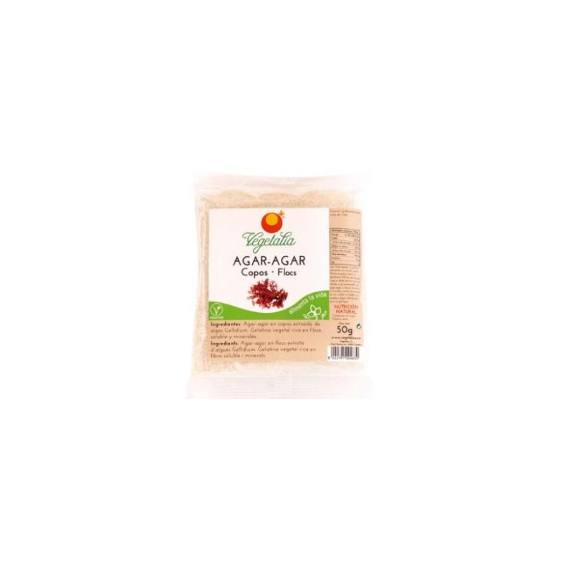 Alga Agar Copos 50 Gramos Vegetalia Alga Agar Copos 50 Gramos Vegetalia