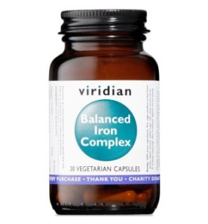 Hierro Balanceado Complex 30 Capsulasveg. Viridian