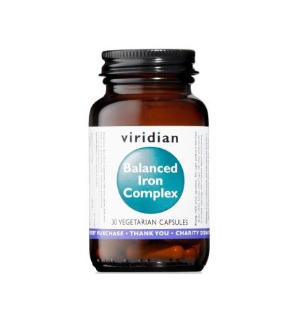 Hierro Balanceado Complex 30 Capsulasveg. Viridian
