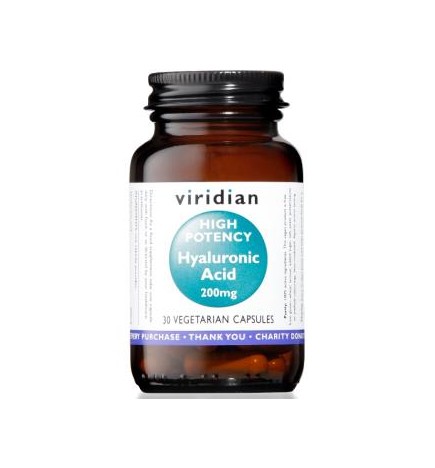 Acido Hialuronico 200Mg. 30 Capsulasveg. Viridian