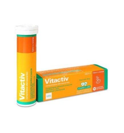 Vitactiv 15Comp Efervescentes Vitactiv