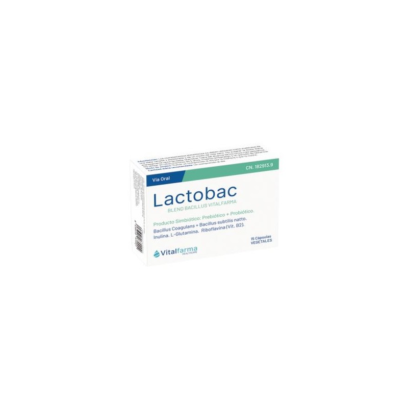 Lactobac 15 Capsulas Vitalfarma