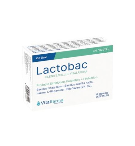 Lactobac 15 Capsulas Vitalfarma