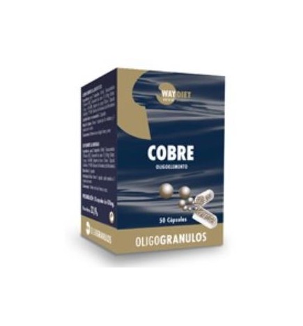 Cobre Oligogranulos 50Caps. Waydiet Natural Products