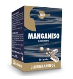 Manganeso Oligogranulos 50Caps. Waydiet Natural Products