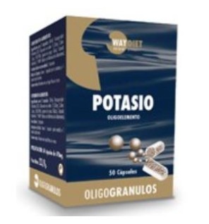 Potasio Oligogranulos 50Caps. Waydiet Natural Products