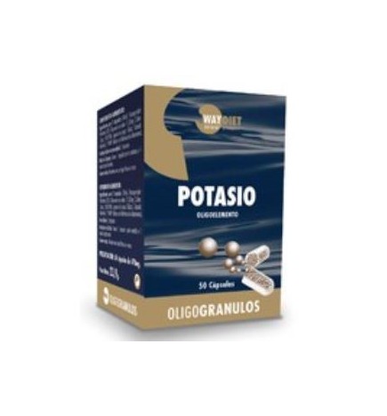 Potasio Oligogranulos 50Caps. Waydiet Natural Products