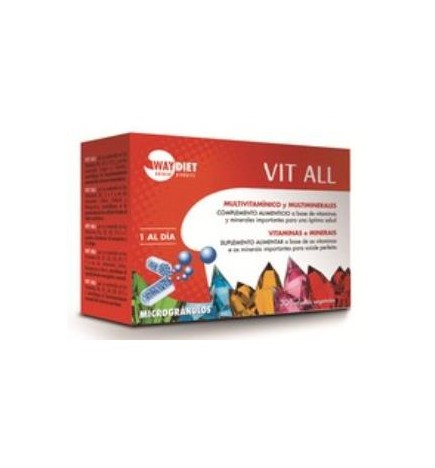 Vit All Multivit Y Multimin 30Caps. Microgranulos Waydiet Natural Products