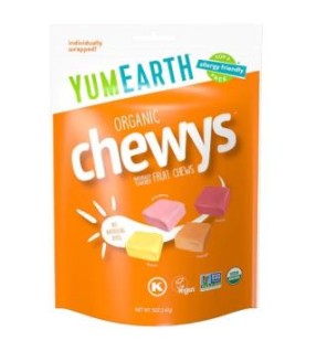 Caramelos Blandos Masticables Caja 6 Bolsasx 142 Gr Yum Earth