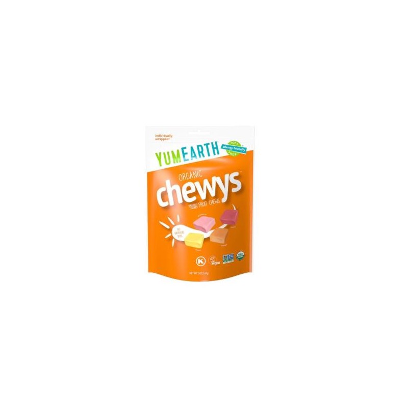 Caramelos Blandos Masticables Caja 6 Bolsasx 142 Gr Yum Earth