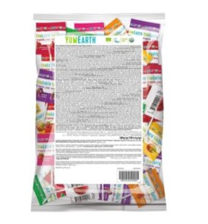 Piruletas Organicas Sabor Frutas 8 Sabores 100 Uds Yum Earth