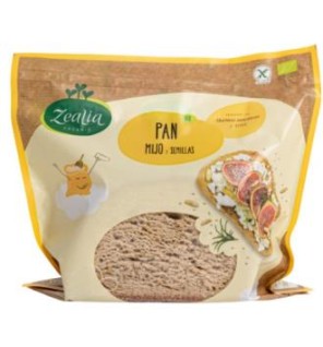 Pan De Mijo Y Semillas 330 Gramos Bio Zealia