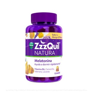 Zzzquil Melatonina Mango & Platano 60 Gominolas Zzzquil