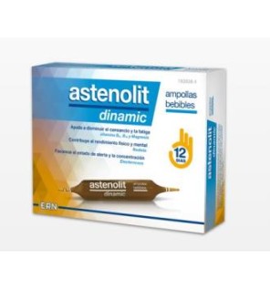 Astenolit Dinamic 12Ampollas Bebibles Astenolit