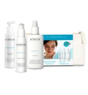 Neceser Limpieza Essentielle Aceite+Gel+Tonico. Atache