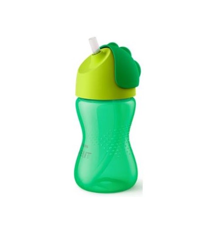 Vaso Con Pajita 300 Ml Verde Scf798/01 Avent