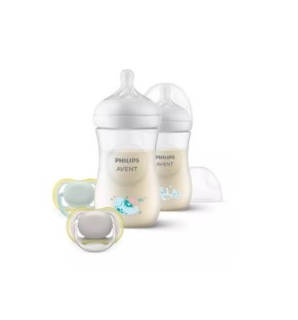 Pack Natural Response Biberone Ultra Air Scd837/11 Avent