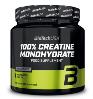100% Creatine Monohydrate Neutro - 300G Biotechusa