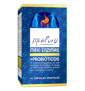 Maxi Enzimas Con Probióticos 40 Capsulas Tongil