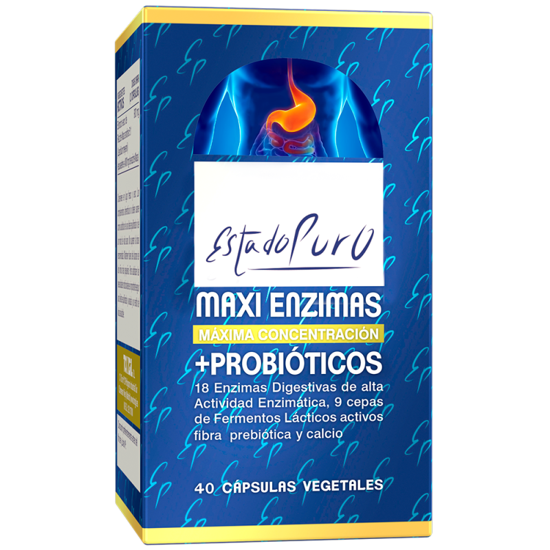 Maxi Enzimas Con Probióticos 40 Capsulas Tongil