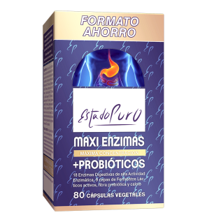 Maxi Enzimas Con Probióticos 80 Capsulas Tongil