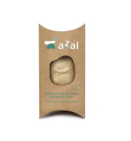 Discos Peeling Facial De Luffa Eco Exfoliante 3Ud. Azal